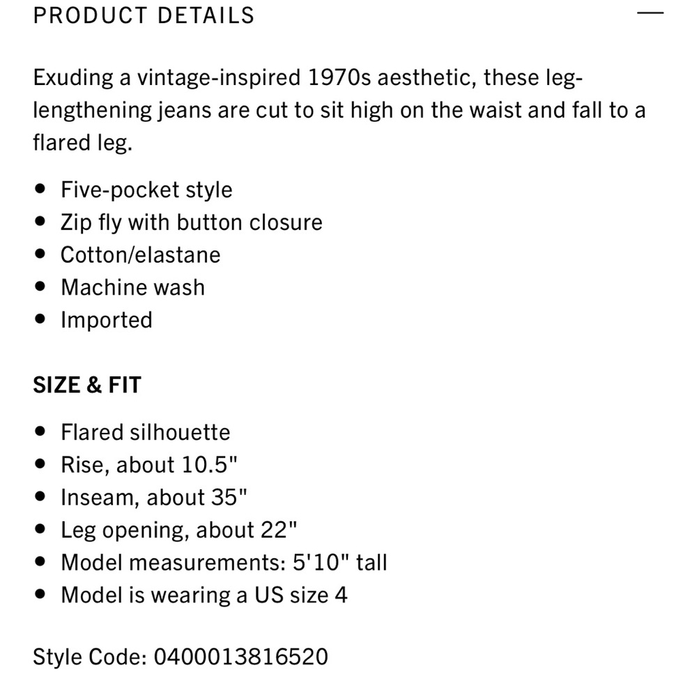 Joe’s jeans THE MOLLY high rise flare Jean - Picture 5 of 11